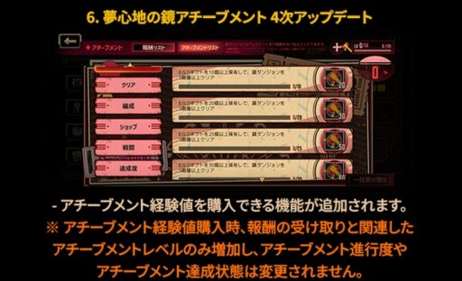 今週は狂気補填が2倍！深夜清掃や4次アチーブメントアプデなど内容が盛りだくさん！【3/20（木）アップデートまとめ】